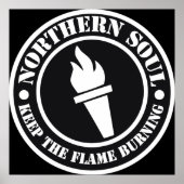 Retro-Design im Stil des nördlichen Souls Poster (Vorne)