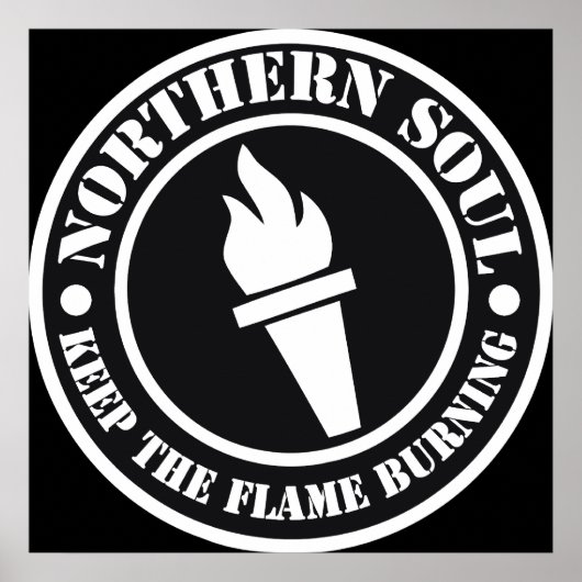 Retro-Design im Stil des nördlichen Souls Poster (Vorne)