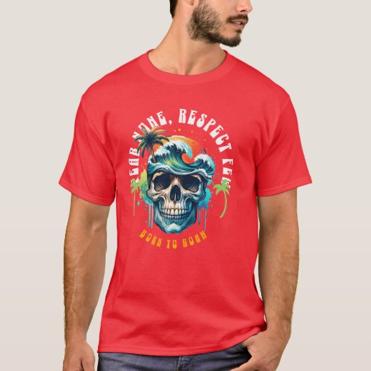 Retro-Design im Vintage-Stil T-Shirt (Vorderseite)