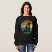 Retro Design Kuvasz Dog Sweatshirt (Vorne ganz)