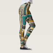 Retro-Design Leggings (Rechts)