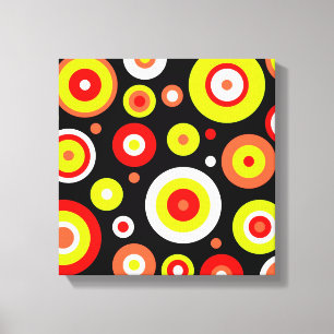 Retro-Design Leinwanddruck