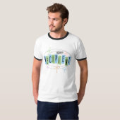 Retro-Design Nierenempfänger T - Shirt (Vorne ganz)