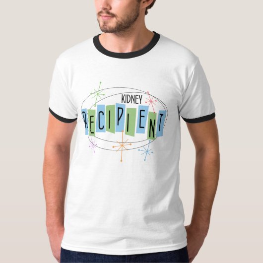 Retro-Design Nierenempfänger T - Shirt (Vorderseite)
