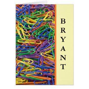 Retro Design Personalisierte Mitteilungskarten