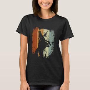 Retro-Design Peterbald-Katze T-Shirt