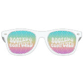 Retro-Design-Retro-Retro-Design-Retro Partybrille (Vorderseite)