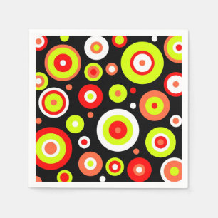 Retro-Design Serviette