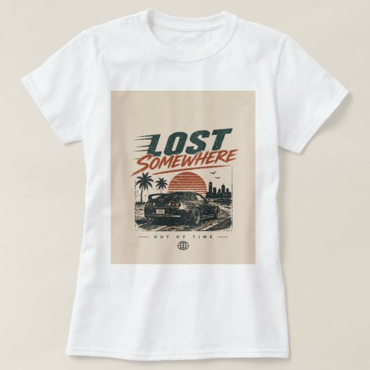Retro-Design T-Shirt (Design vorne)