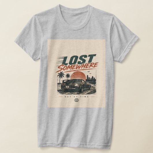 Retro-Design T-Shirt (Ablage )