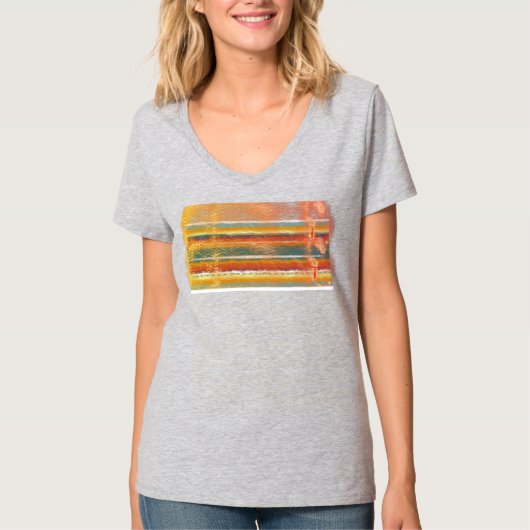 Retro Design T Shirt für Frauen (Vorderseite)