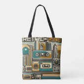 Retro-Design Tasche (Rückseite)
