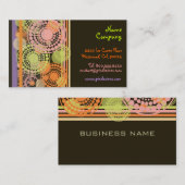 Retro-Design-Visitenkarten Visitenkarte (Vorne/Hinten)