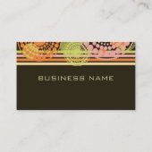 Retro-Design-Visitenkarten Visitenkarte (Rückseite)