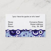 RETRO-DESIGNER-GESCHÄFT ODER VISITENKARTE-VORLAGE VISITENKARTE (Rückseite)