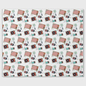 Retro-Designs Geschenkpapier (Flach)