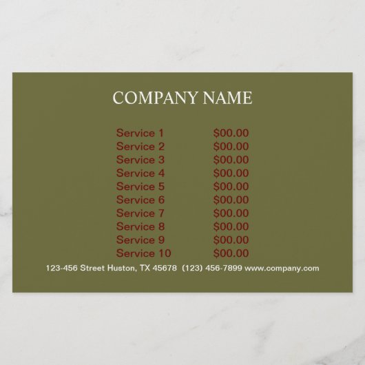 Retro-Desserteis Flyer (Hinten)