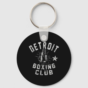 Retro Detroit Boxing Club - Vintage Box Schlüsselanhänger