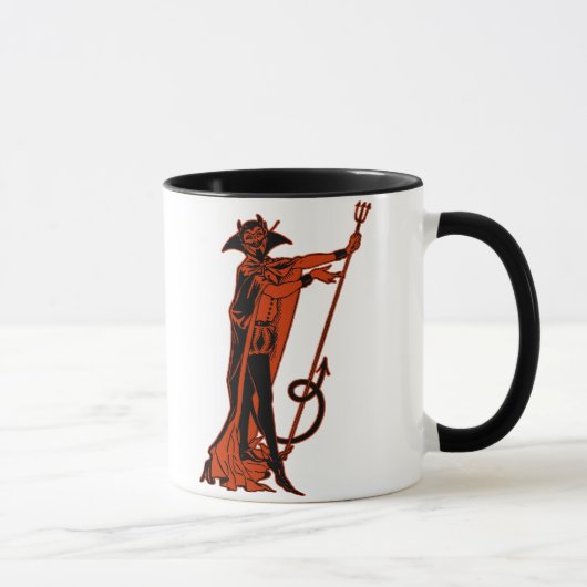Retro Devil Tasse (Rechts)