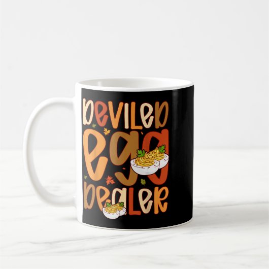 Retro Deviled Egg Er Thanksgiving Dinner Funny  Kaffeetasse (Links)