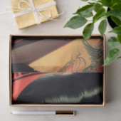 Retro Devilish Girl Seidenpapier (Geschenk)