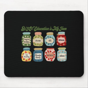 Retro Dhh Bildung ist mein Ding Dhh reisender Lehr Mousepad