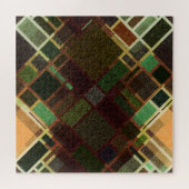 Retro Diagonal: Abstraktes Nahtloses Muster. Puzzle (Horizontal)