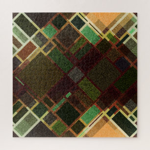 Retro Diagonal: Abstraktes Nahtloses Muster. Puzzle