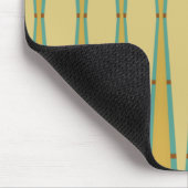 Retro-Diamanten und Dreiecke Mousepad (Ecke)