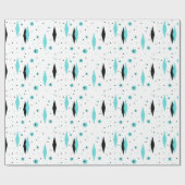 Retro Diamanten und Geschenkpapier (Flach)