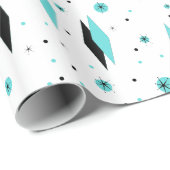 Retro Diamanten und Geschenkpapier (Rolleneckpunkt)