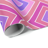 Retro Diamonds Geschenkpapier (Rolleneckpunkt)