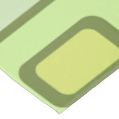 Retro Diamonds Rechtecke Chartreuse Tischdecke (Schrägansicht)