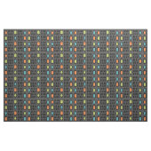 Retro Diamonds Rectangle, mehrfarbig 5 Stoff (Yard (91,4 cm))
