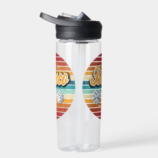 Retro Dice Bunco Trinkflasche (Rechts)