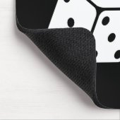 Retro Dice Mousepad (Ecke)