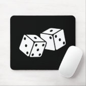 Retro Dice Mousepad (Mit Mouse)