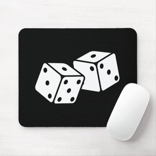 Retro Dice Mousepad (Mit Mouse)