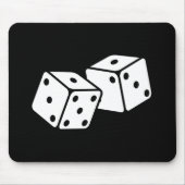 Retro Dice Mousepad (Vorne)