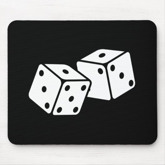 Retro Dice Mousepad (Vorne)