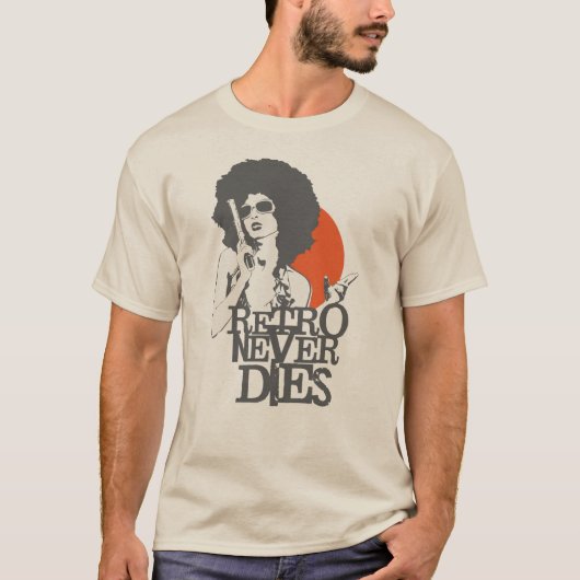 RETRO DIENT NIE T - Shirt (Vorderseite)