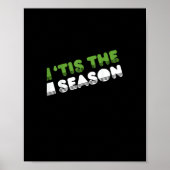 Retro Dies ist die Weihnachtszeit Poster (Vorne)