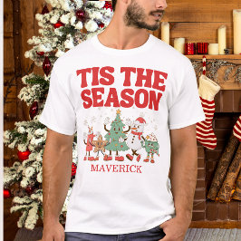 Retro Dies ist die Weihnachtszeit T-Shirt