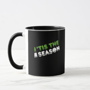 Retro Dies ist die Weihnachtszeit Tasse