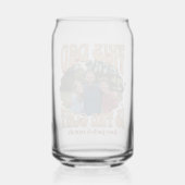 Retro Dieser Vater ist das ZiegenFoto Dosenglas (Rückseite)