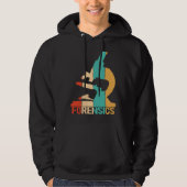Retro Digital Forensics Science Forensic Scientist Hoodie (Vorderseite)