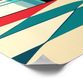 Retro Diner Americana Poster (Ecke)