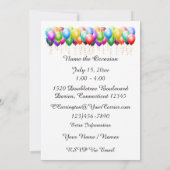 Retro Diner Bar Einladung (Rückseite)