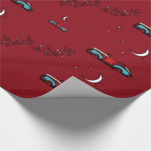 Retro - Diner Geschenkpapier (Ecke)