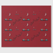 Retro - Diner Geschenkpapier (Flach)